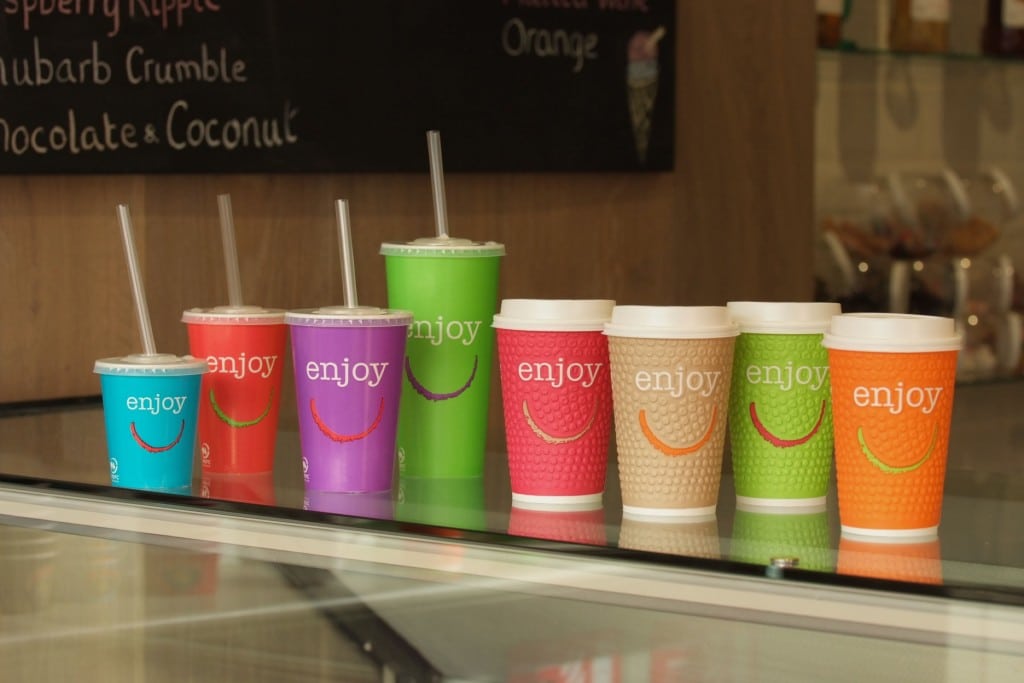 Huhtamaki Enjoy Hot and Cold Cups