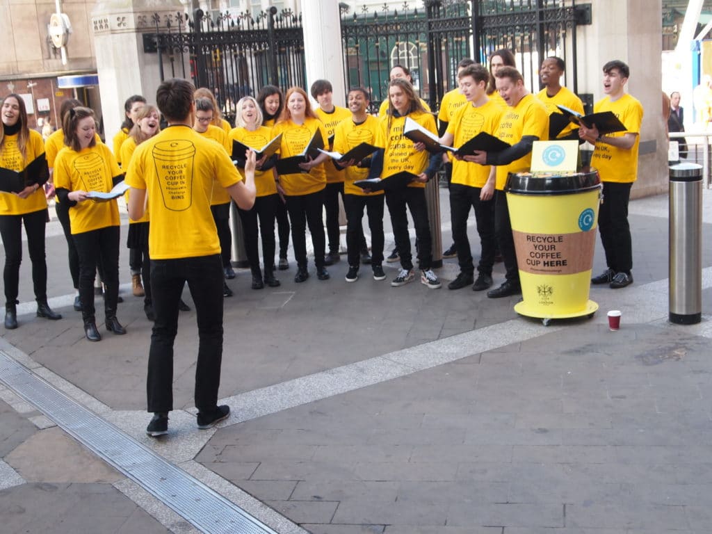 Square Mile Challenge choir