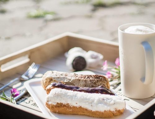 Dessert innovations 2019 – luxurious sweet and savoury éclairs.