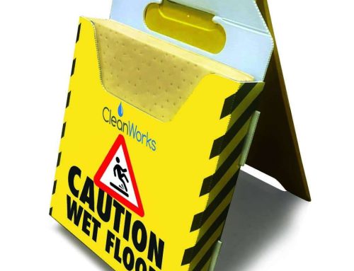 CleanWorks ProClean spill pad handy holders